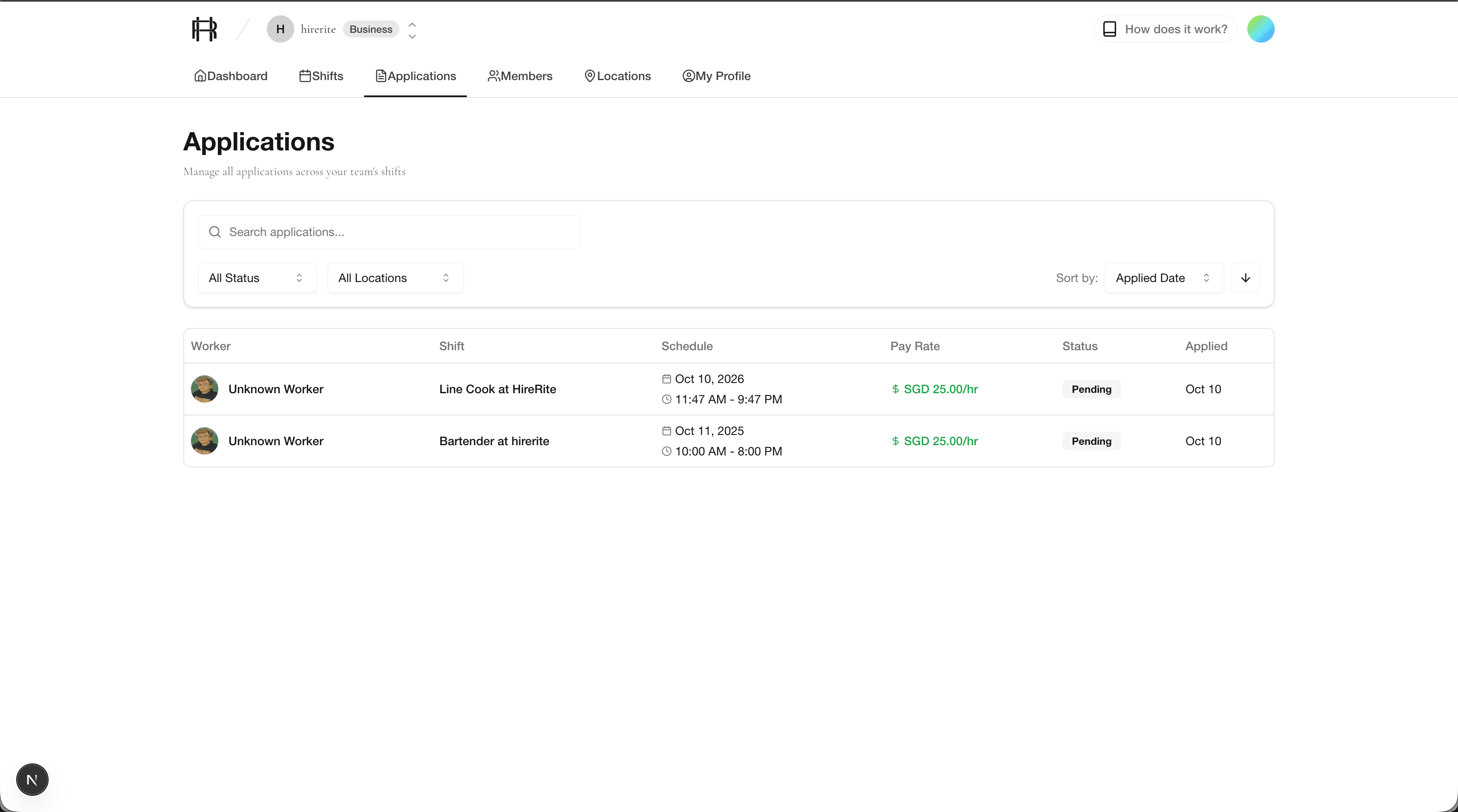 Application Management